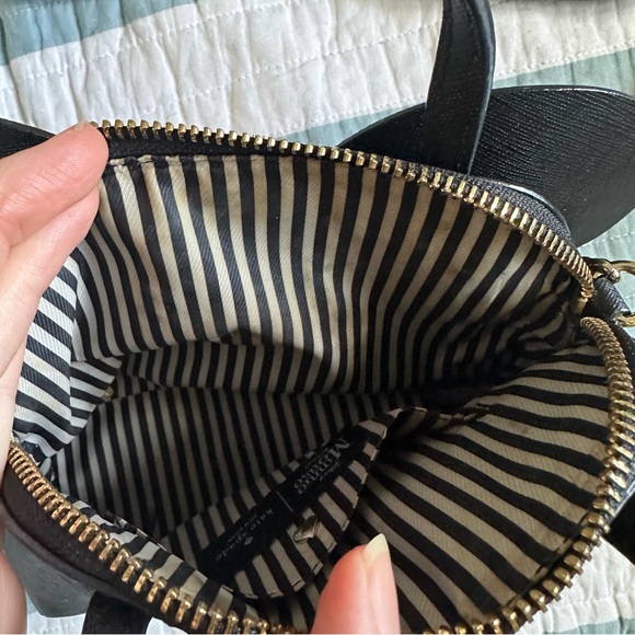 Kate Spade Minnie Mouse Mini Maise Crossbody Bag Purse Disney Black Ears Leather - Picture 16 of 16